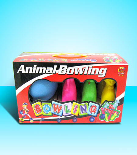 实色闪光保龄球