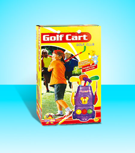 彩盒高尔夫套装