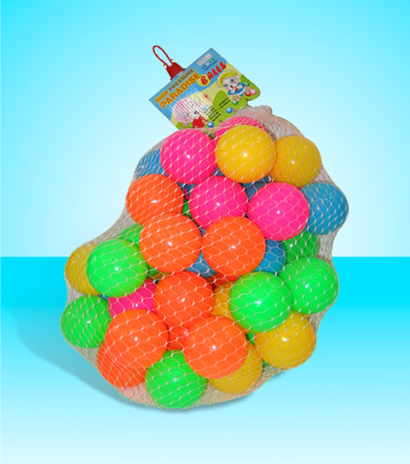 网袋50粒庄8CM乐园球