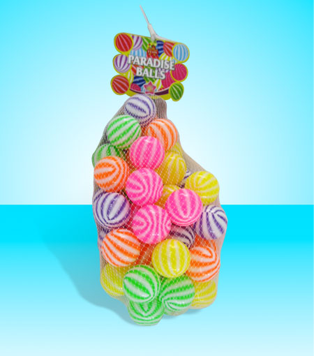 网袋50粒5CM双色乐园球