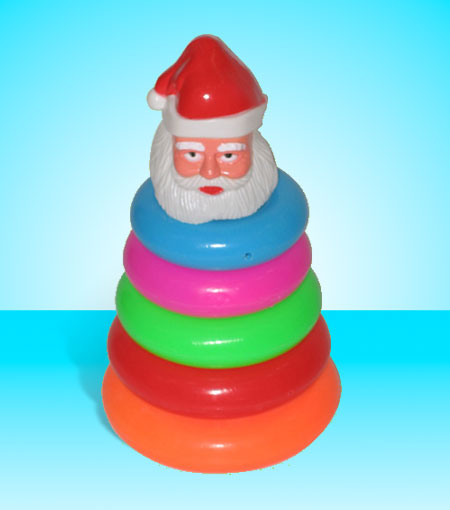 圣诞老人网袋套圈