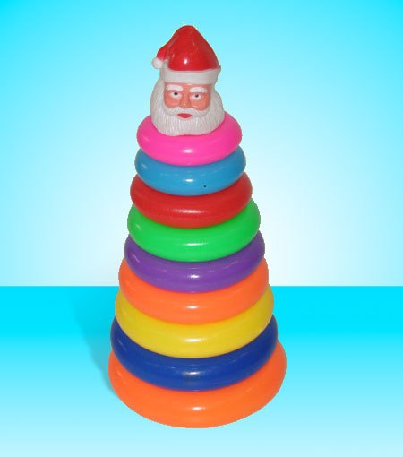 圣诞老人网袋套圈